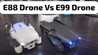 E88 Drone Vs E99 Drone  THEY ARE BOTH THE SAME 100 COMPATIBLE [upl. by Lavud]