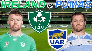 IRELAND vs ARGENTINA 2024 Live Commentary [upl. by Sabine705]