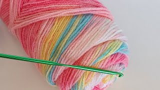 Flexible starting technique How to knit a beautiful model Crochet for beginners [upl. by Fisher]