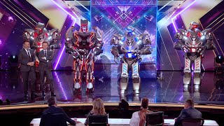 Titan the Robot  Full Britains Got Talent SemiFinal with VT  Audio Repaired [upl. by Abana647]