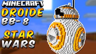 Minecraft Como tener un Droide BB8 de Star Wars  Rabahrex [upl. by Otho]