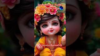 Joy Radhe Joy Radhe Joy Sree Krishna bolo Joy Radhe shortsfeed krishna krishnabhajan shorts [upl. by Ditmore]