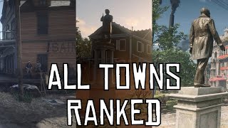 Ranking All Red Dead Redemption 2 Towns From Worst to Best [upl. by Iteerp]