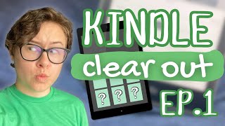 I read the oldest books on my kindle and THIS is what happened  KINDLE CLEAR OUT EP 1 [upl. by Kremer908]