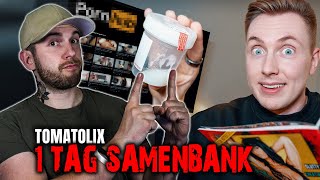 TOMATOLIX bei der Samenspende  KUNI reagiert [upl. by Anilasor]