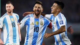 Lionel Messi 37 rolls back the years with a brilliant hattrick as Argentina thrash Bolivia 60 [upl. by Aralc]