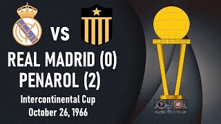 ALBERTO SPENCER vs REAL MADRID  COPA INTERCONTINENTAL 1966 [upl. by Ames854]