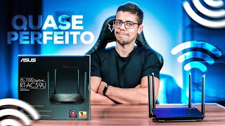 O Melhor Roteador Gigabit nessa faixa de preço no Brasil mas ASUS RTAC59U [upl. by Myriam]