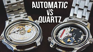 Quartz vs Automatic  Watch Movement Explained [upl. by Audry]