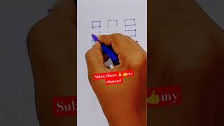 6×6 Dots Easy 🌹 Rangoli  shortvideo 🌹👍🙏🌹 [upl. by Adiehsar]