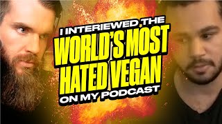 I Interviewed The World’s Most Hated Vegan Vegan Gains [upl. by Euton496]