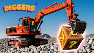 🦺 Learn about Diggers Quarry to Road Construction 👷 Excavators Dump Trucks amp MORE Diggers for Kids [upl. by Aicined446]