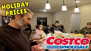 COSTCO Grocery Haul amp Holiday Prep  Alaska Prices – Can We Stay on Budget [upl. by Milena190]