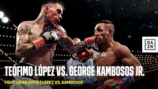 FIGHT HIGHLIGHTS  Teófimo López vs George Kambosos Jr [upl. by Wallace941]