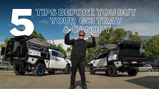 5 Tips Before Buying Your GCI Tray amp Canopy [upl. by Bogart]