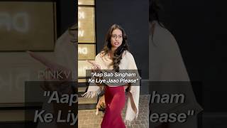 Nysa Devgan REQUESTS Paps To Watch Dad Ajay Devgns Movie Singham Again  bollywood family [upl. by Weider]