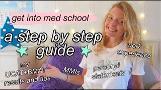 Get Into Medical School UK a step by step guide [upl. by Dayiz]