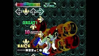 Dance Dance Revolution Konamix PlayStation Afronova Primeval [upl. by Riocard]