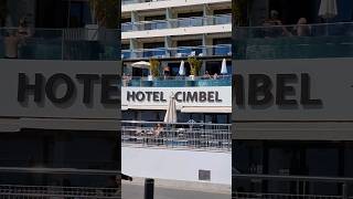 Your Own Private Little Swimming Pool Hotel Cimbel benidorm alicante costablanca spain hotel [upl. by Naujud885]