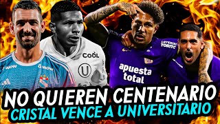 Peligra el Centenario  Sporting Cristal vence a Universitario [upl. by Quentin]