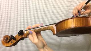 How to Play Vibrato Violin Tutorial [upl. by Avrit]