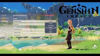 HOW TO CHANGE GRAPHICS SETTINGS IN GENSHIN IMPACT ON POCO F5 [upl. by Wendall]