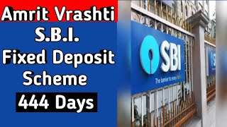 SBI Amrit Vrashti FDSchemeessessfinancetips [upl. by Adnorrehs]