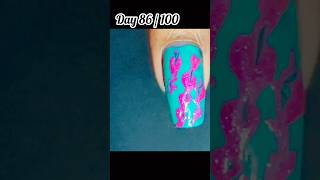 Day 86  100 days Nailart Challenge explore 100dayschallenge easynaildesignforbeginners [upl. by Nara]