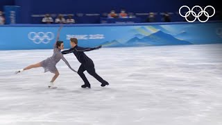 Figure Skating Beijing 2022  Team ice dance free highlights [upl. by Anayrb]