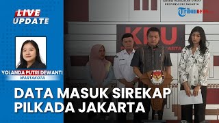 Konferensi Pers KPU Umumkan Hasil Real Count Pilgub Jakarta Sudah Memasuki 100 [upl. by Swagerty]