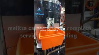 Melitta caffeo barista replace grinder coffee  italiancoffee complete service and descaling [upl. by Rebe]