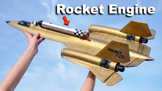 Building a HIGH SPEED Rocket Plane [upl. by Cocks357]