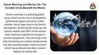 Ocean Warming and Marine Life the Invisible Crisis Beneath the Waves [upl. by Abocaj]