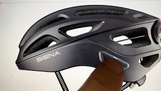 Check Battery Charge on SENA R1 Smart Helmet [upl. by Egres]