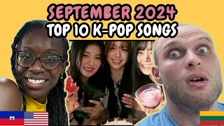 OUR TOP 10 KPOP SONGS THAT DROPPED IN SEPTEMBER 2024 [upl. by Gaillard]