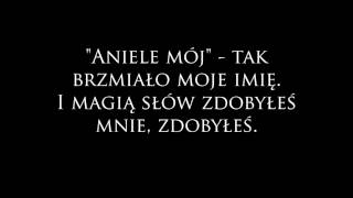 Łzy Aniele mój tekst [upl. by Howenstein51]