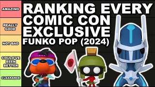 Ranking EVERY Comic Con Exclusive Funko Pop 2024  Tiermaker [upl. by Wiatt]