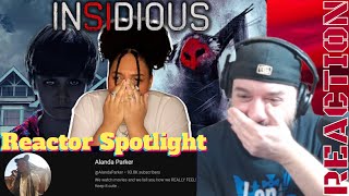 Reactor Spotlight Alanda Parker AlandaParker  Insidious  Movie Reaction Subscriber Request [upl. by Kress]