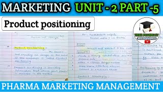 Product positioning  marketing management  8th sem [upl. by Kassia]