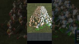 Medieval II Total War 1vs1 Billmen vs Spear Militia [upl. by Demetria388]