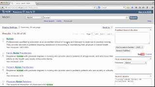 Using MeSH Terms in PubMed [upl. by Beatriz193]