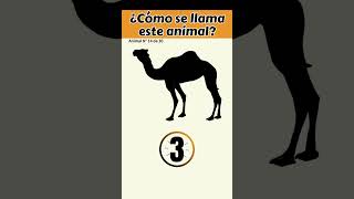 ¡Descubre el Animal en 5 segundos✅Silueta 14 adivinaelanimal trivia [upl. by Haiacim669]