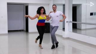 Así se baila la Salsa en Cali Paso 1 [upl. by Kraul]