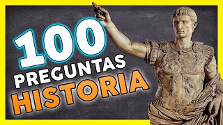 100 Preguntas de HISTORIA UNIVERSAL 📚  1【¿Cuánto sabes de Historia】 [upl. by Alika61]