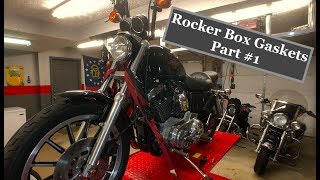 Sportster Rocker Box Gaskets Part 1 [upl. by Rolland318]