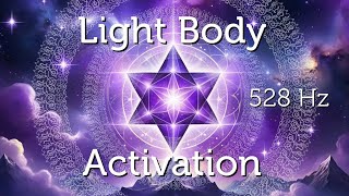 Light Body Activaton Merkaba Activation for Starseed Activation Cosmic Activation Pleiadian Music [upl. by Enibas]