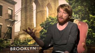 Exclusive Interview Domhnall Gleeson Talks Brooklyn HD [upl. by Naleag530]