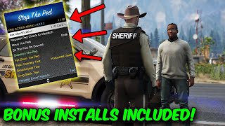 EASY TUTORIAL  How To Install  STOP THE PED  Into LSPDFR 2 BONUS INSTALLS INCLUDED [upl. by Olette]