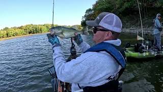 Fall Kayak Fishing Cedar Valley Reservoir [upl. by Yrneh]