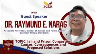 Philippine Criminology Week 2024 International Webinar Featuring Dr Raymund Narag [upl. by Charmain32]